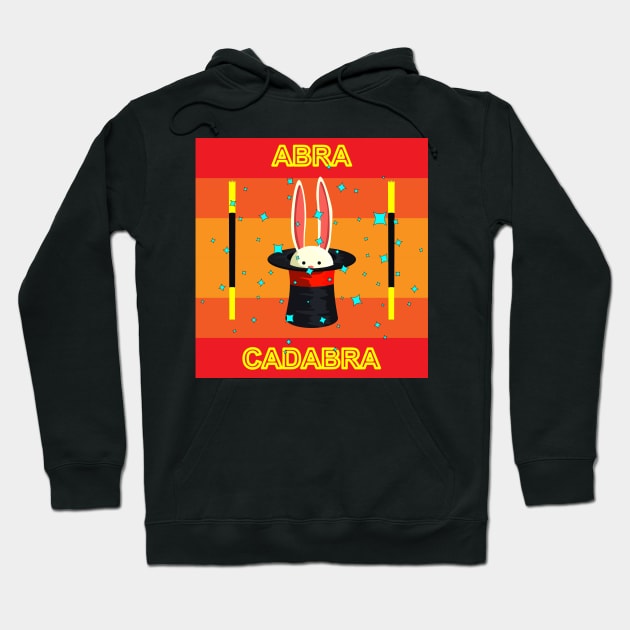 Magician Magician Magic Abracadabra Magical Hoodie by SpruchBastler